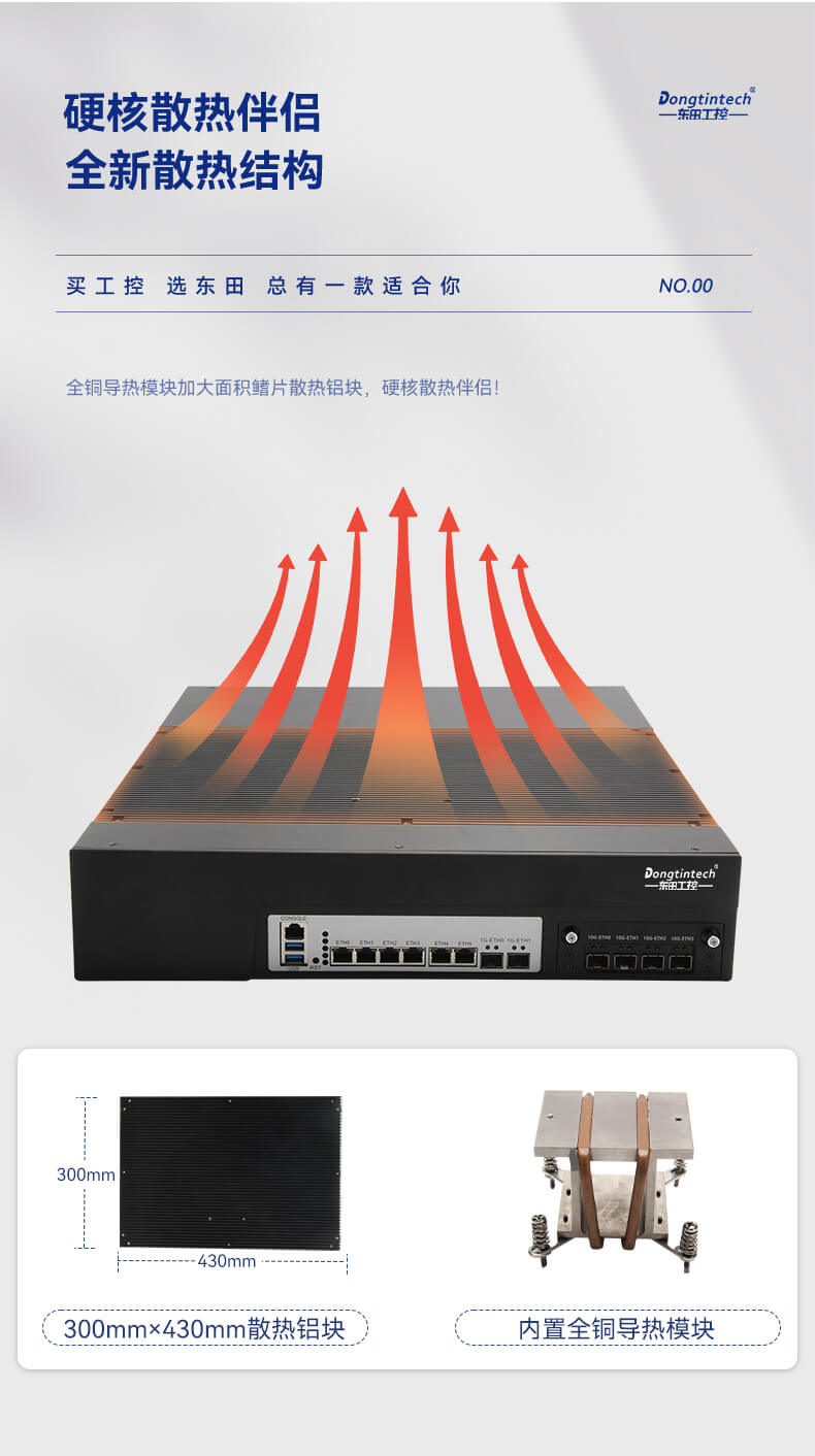 網(wǎng)絡(luò)安全工控機(jī)，多網(wǎng)口工業(yè)電腦