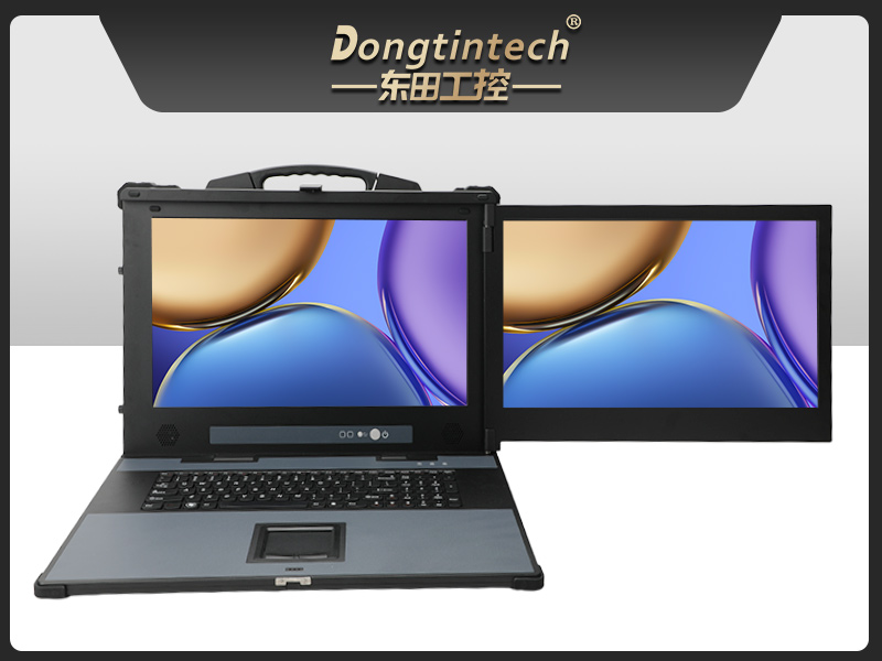 國產(chǎn)雙屏加固便攜機(jī),海光3350麒麟系統(tǒng)主機(jī),DTG-1427ZD-D3350MA