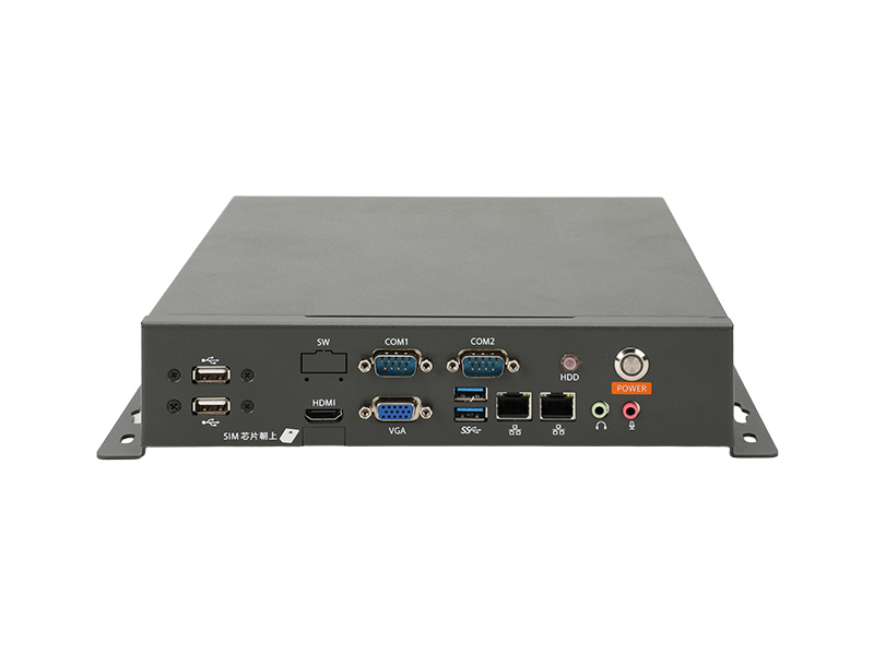 國產(chǎn)輕薄桌面式工控機,海光3350雙網(wǎng)口工業(yè)主機,DT-2104S-M3350MC