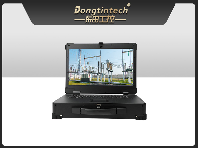 上翻單屏加固便攜機(jī),電力工程調(diào)試工業(yè)主機(jī),DTG-1173CU-JH610MC1