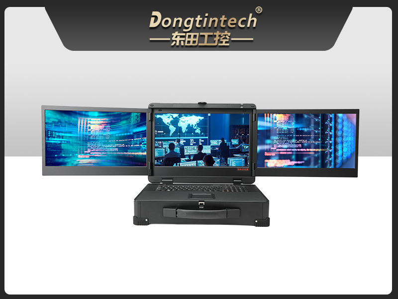 17.3英寸三屏加固便攜機,騰銳D2000國產工業(yè)筆記本,DTG-3173CU-FD2KMCL2